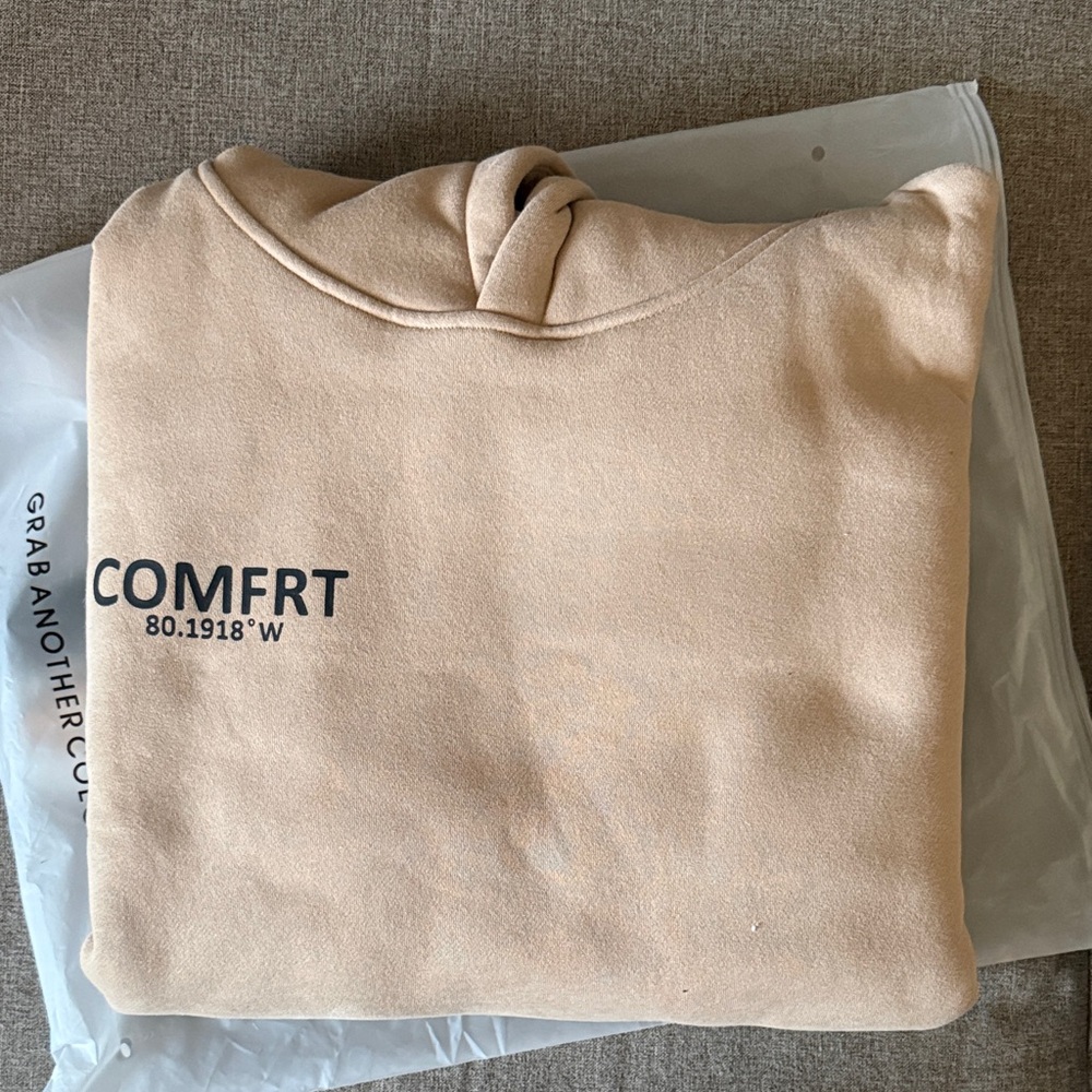 Tan COMFRT Hoodie